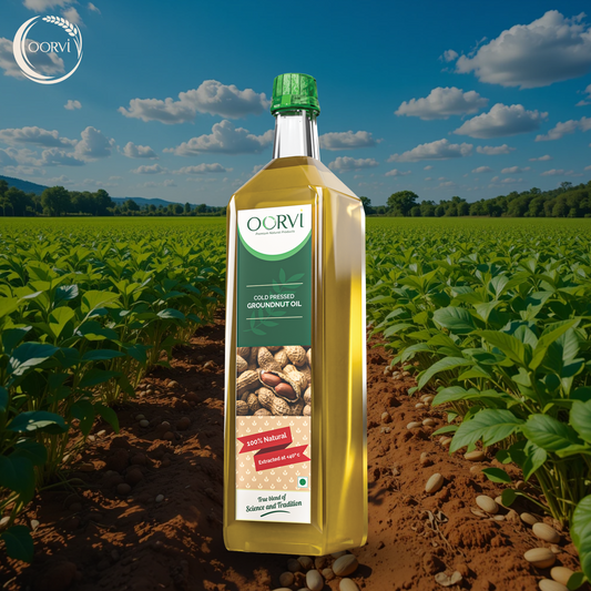 COLD PRESSED GROUNDNUT OIL - 1 L