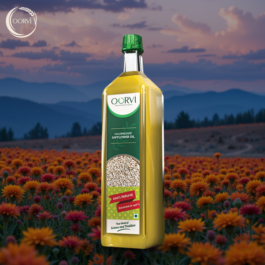 COLD PRESSED SAFFLOWER OIL - 1 L