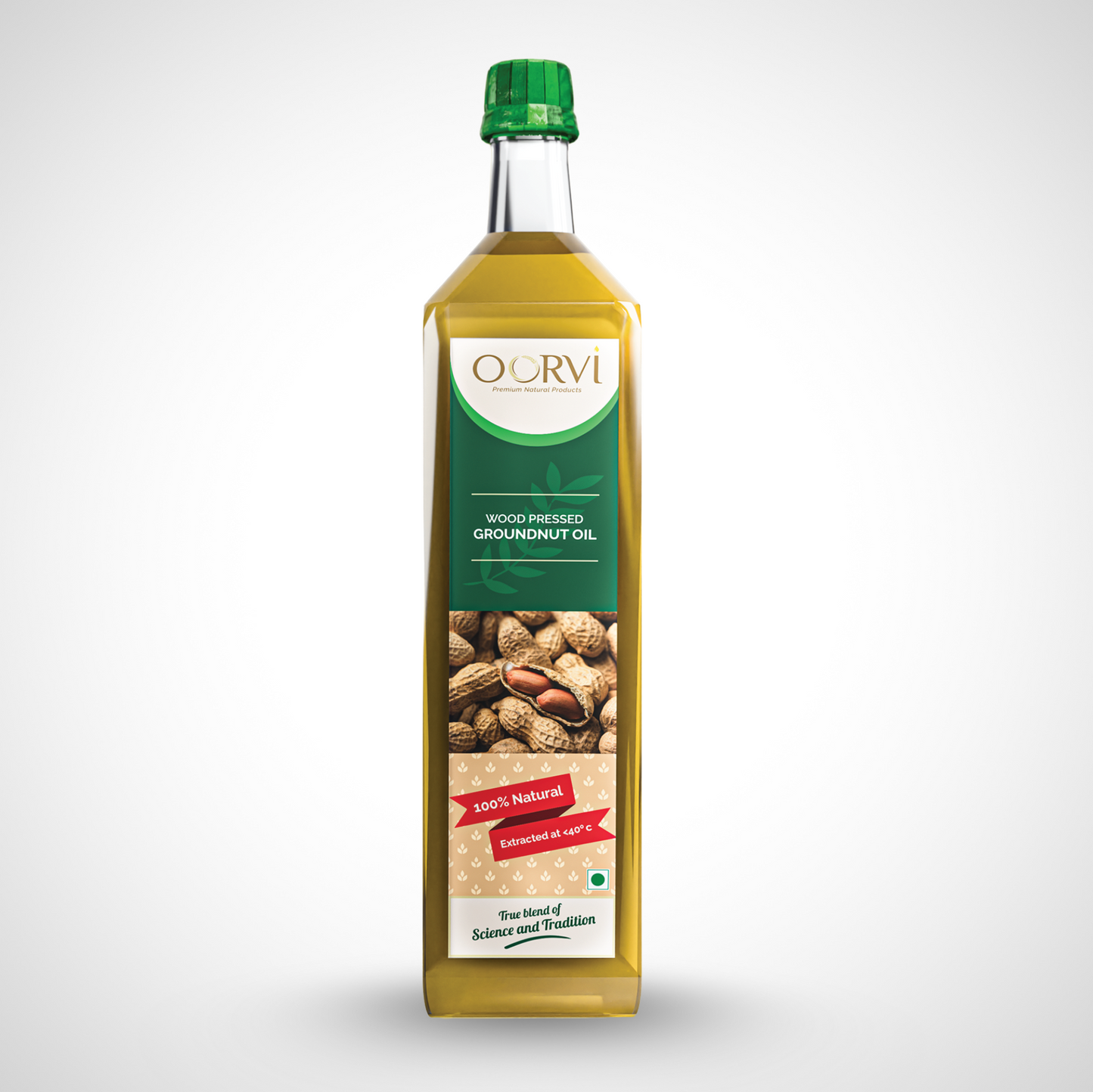 WOOD PRESSED GROUNDNUT OIL - 1 L