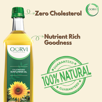 COLD PRESSED SUNFLOWER OIL - 1 L