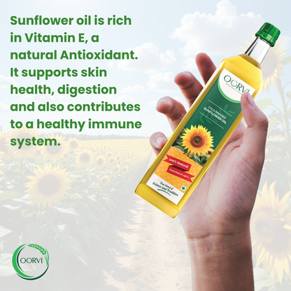 COLD PRESSED SUNFLOWER OIL - 1 L
