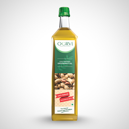 COLD PRESSED GROUNDNUT OIL - 1 L