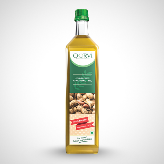 COLD PRESSED GROUNDNUT OIL - 1 L