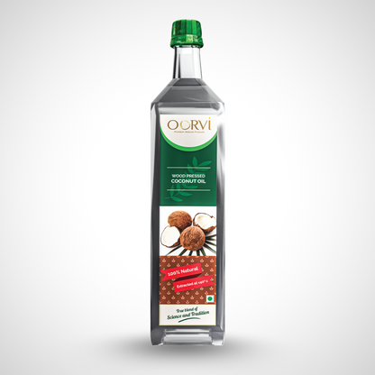 WOOD PRESSED COCONUT OIL - 1 L